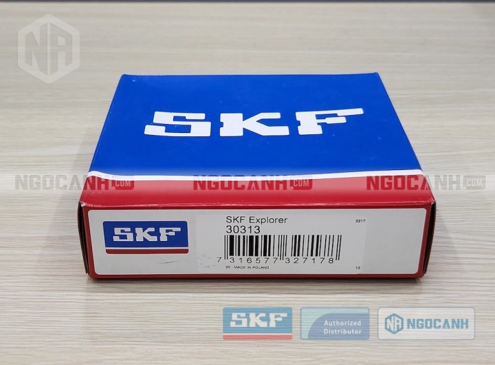 Vòng bi SKF 30313 chính hãng phân phối bởi SKF Ngọc Anh - Đại lý ủy quyền SKF