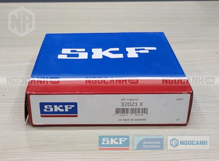 Vòng bi SKF 32021 X chính hãng phân phối bởi SKF Ngọc Anh - Đại lý ủy quyền SKF Vòng bi SKF 32021 X chính hãng phân phối bởi SKF Ngọc Anh - Đại lý ủy quyền SKF