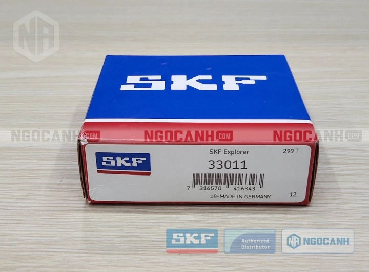 Vòng bi SKF 33011 chính hãng phân phối bởi SKF Ngọc Anh - Đại lý ủy quyền SKF