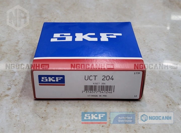 Gối đỡ SKF UCT 204 chính hãng phân phối bởi SKF Ngọc Anh - Đại lý ủy quyền SKF