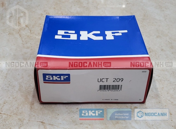 Gối đỡ SKF UCT 209 chính hãng phân phối bởi SKF Ngọc Anh - Đại lý ủy quyền SKF