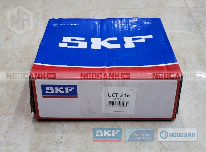 Gối đỡ SKF UCT 216 chính hãng phân phối bởi SKF Ngọc Anh - Đại lý ủy quyền SKF