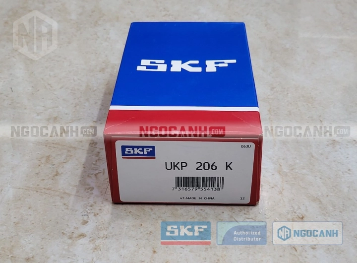 Gối đỡ SKF UKP 206 K chính hãng phân phối bởi SKF Ngọc Anh - Đại lý ủy quyền SKF