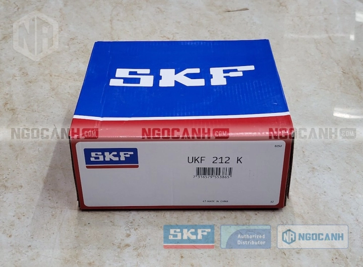 Gối đỡ SKF UKF 212 K chính hãng phân phối bởi SKF Ngọc Anh - Đại lý ủy quyền SKF