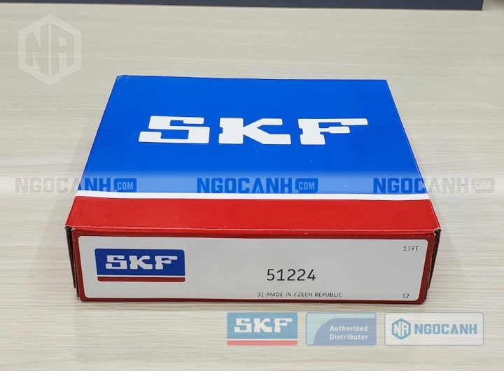Vòng bi SKF 51224 chính hãng phân phối bởi SKF Ngọc Anh - Đại lý ủy quyền SKF