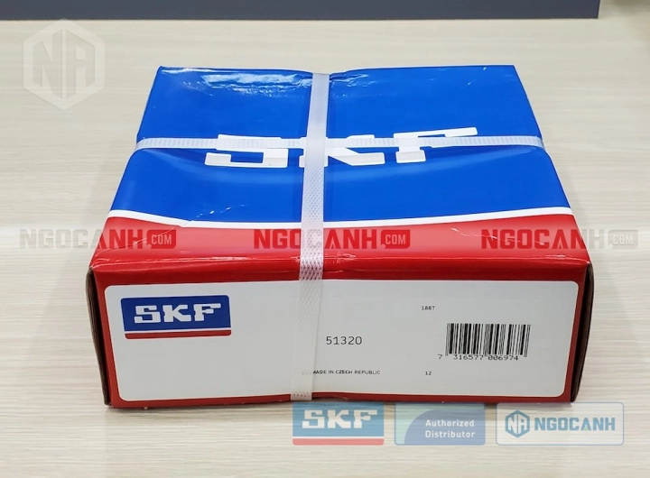 Vòng bi SKF 51320 chính hãng phân phối bởi SKF Ngọc Anh - Đại lý ủy quyền SKF