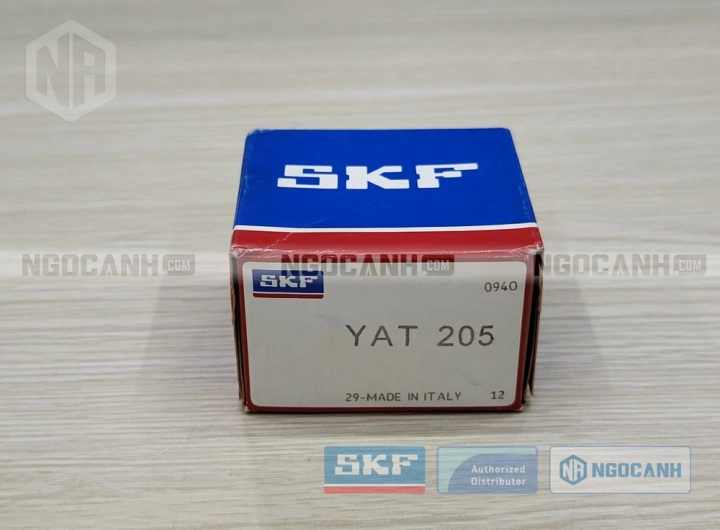 Vòng bi SKF YAT 205 chính hãng phân phối bởi SKF Ngọc Anh - Đại lý ủy quyền SKF