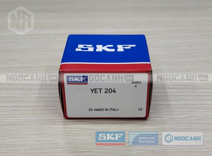 Vòng bi SKF YET 204 chính hãng phân phối bởi SKF Ngọc Anh - Đại lý ủy quyền SKF