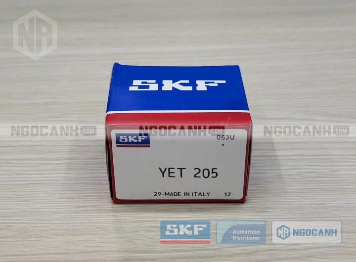 Vòng bi SKF YET 205 chính hãng phân phối bởi SKF Ngọc Anh - Đại lý ủy quyền SKF