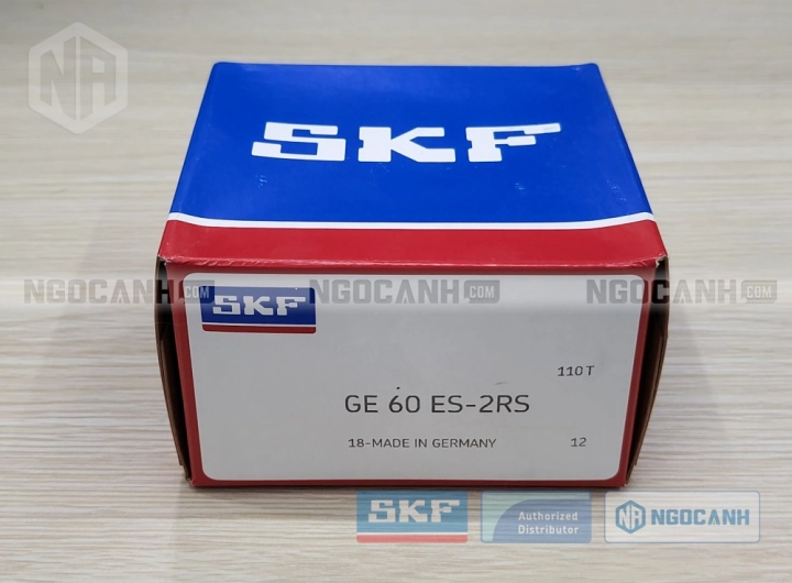Vòng bi SKF GE 60 ES-2RS chính hãng phân phối bởi SKF Ngọc Anh - Đại lý ủy quyền SKF