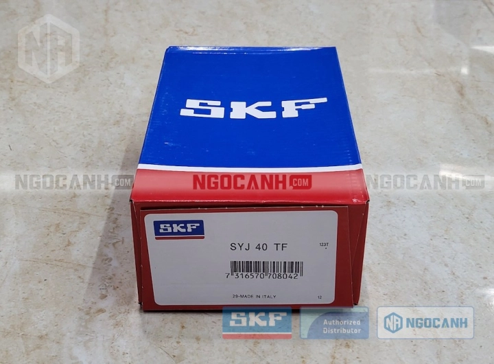 Gối đỡ SKF SYJ 40 TF chính hãng phân phối bởi SKF Ngọc Anh - Đại lý ủy quyền SKF