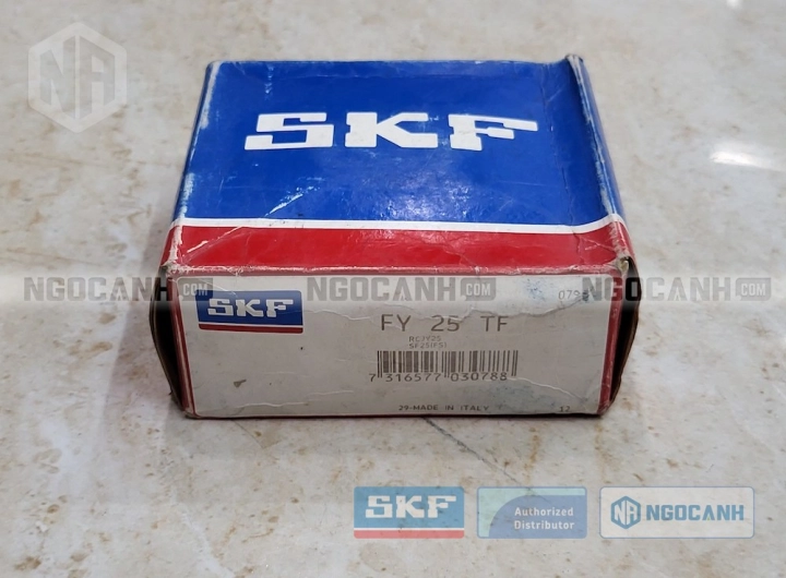 Gối đỡ SKF FY 25 TF chính hãng phân phối bởi SKF Ngọc Anh - Đại lý ủy quyền SKF