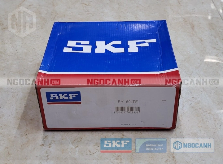 Gối đỡ SKF FY 60 TF chính hãng phân phối bởi SKF Ngọc Anh - Đại lý ủy quyền SKF