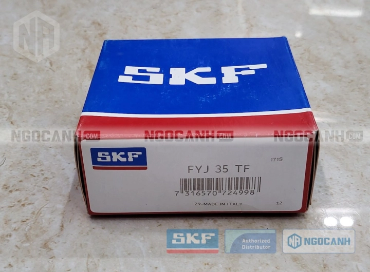 Gối đỡ SKF FYJ 35 TF chính hãng phân phối bởi SKF Ngọc Anh - Đại lý ủy quyền SKF
