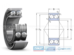 Vòng bi SKF 3218 A