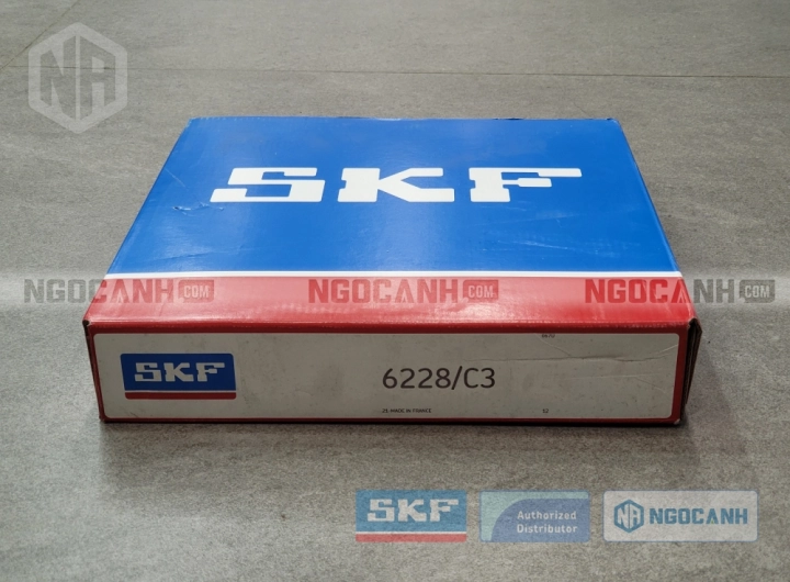 Vòng bi SKF 6228/C3 chính hãng phân phối bởi SKF Ngọc Anh - Đại lý ủy quyền SKF