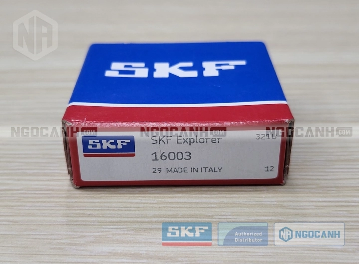 Vòng bi SKF 16003 chính hãng phân phối bởi SKF Ngọc Anh - Đại lý ủy quyền SKF