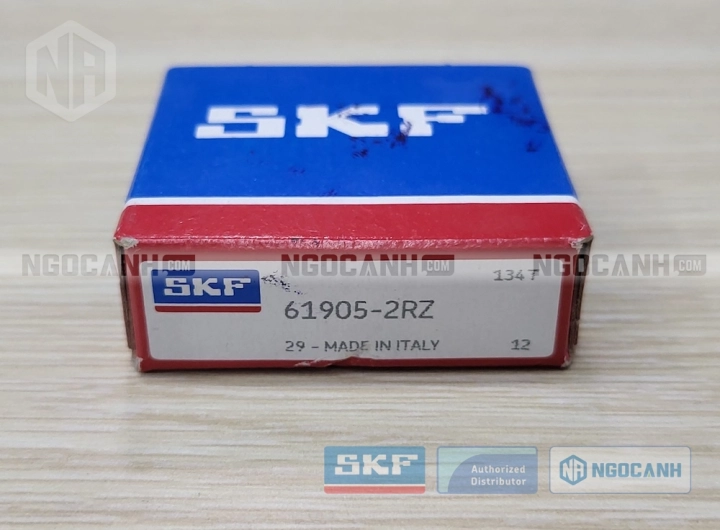 Vòng bi SKF 61905-2RZ chính hãng phân phối bởi SKF Ngọc Anh - Đại lý ủy quyền SKF