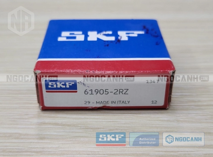 Vòng bi SKF 61905-2RZ chính hãng phân phối bởi SKF Ngọc Anh - Đại lý ủy quyền SKF Vòng bi SKF 61905-2RZ chính hãng phân phối bởi SKF Ngọc Anh - Đại lý ủy quyền SKF