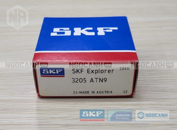Vòng bi SKF 3205 ATN9 chính hãng phân phối bởi SKF Ngọc Anh - Đại lý ủy quyền SKF