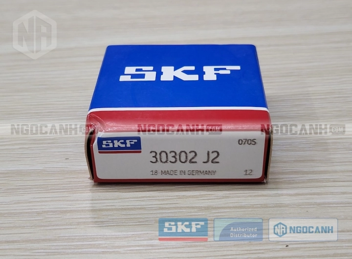 Vòng bi SKF 30302 J2 chính hãng phân phối bởi SKF Ngọc Anh - Đại lý ủy quyền SKF