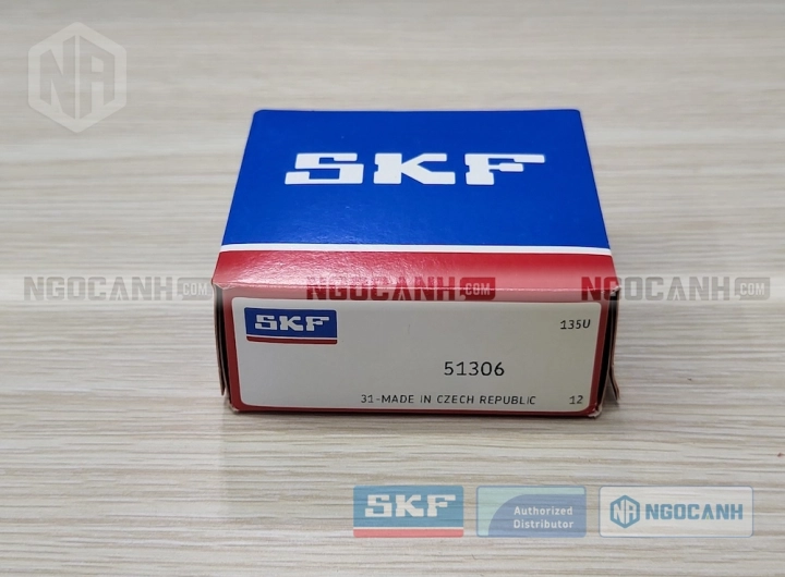 Vòng bi SKF 51306 chính hãng phân phối bởi SKF Ngọc Anh - Đại lý ủy quyền SKF