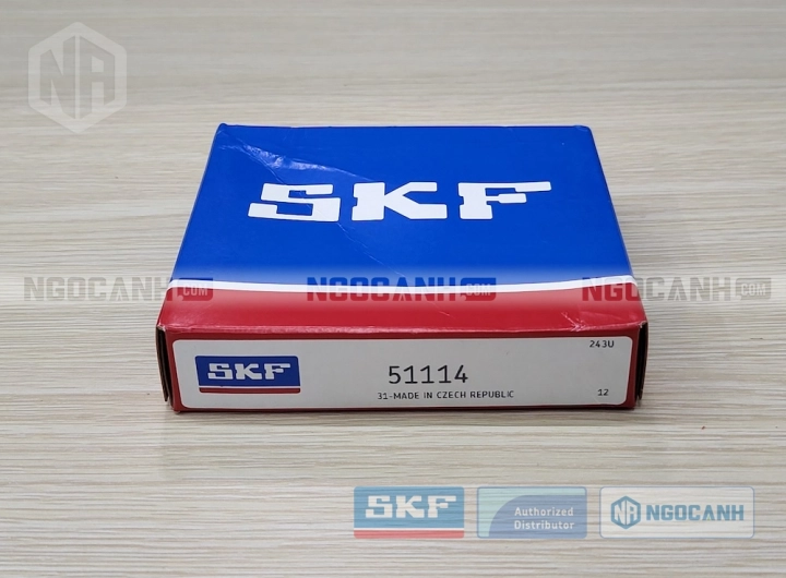 Vòng bi SKF 51114 chính hãng phân phối bởi SKF Ngọc Anh - Đại lý ủy quyền SKF