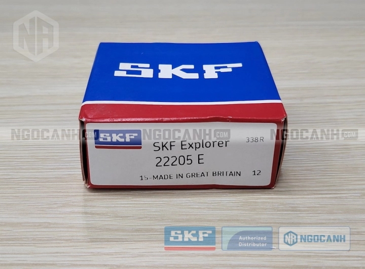 Vòng bi SKF 22205 E chính hãng phân phối bởi SKF Ngọc Anh - Đại lý ủy quyền SKF Vòng bi SKF 22205 E chính hãng phân phối bởi SKF Ngọc Anh - Đại lý ủy quyền SKF