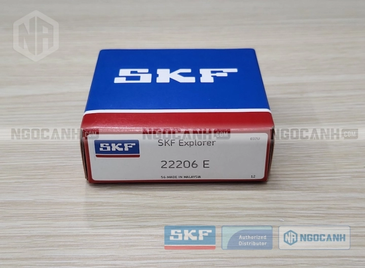 Vòng bi SKF 22206 E chính hãng phân phối bởi SKF Ngọc Anh - Đại lý ủy quyền SKF