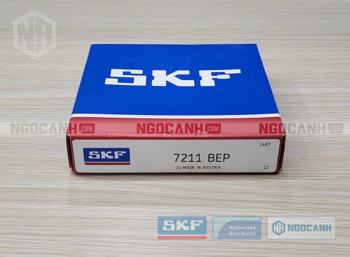Vòng bi SKF 7211 BEP chính hãng phân phối bởi SKF Ngọc Anh - Đại lý ủy quyền SKF