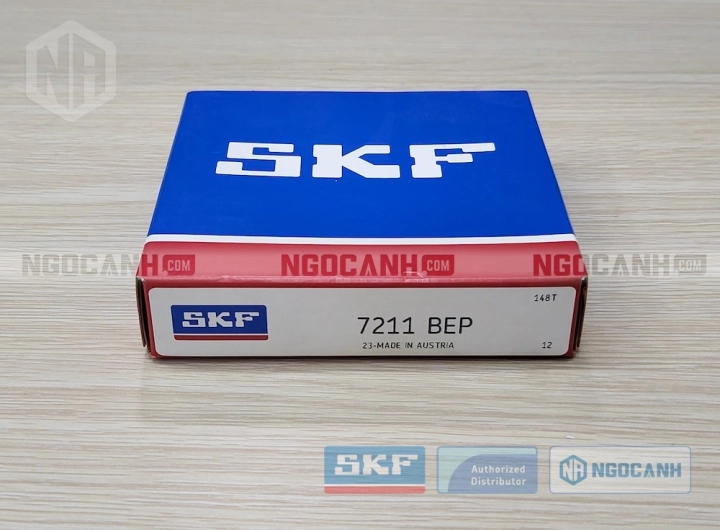 Vòng bi SKF 7211 BEP chính hãng phân phối bởi SKF Ngọc Anh - Đại lý ủy quyền SKF Vòng bi SKF 7211 BEP chính hãng phân phối bởi SKF Ngọc Anh - Đại lý ủy quyền SKF