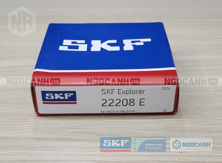 Vòng bi SKF 22208 E chính hãng phân phối bởi SKF Ngọc Anh - Đại lý ủy quyền SKF
