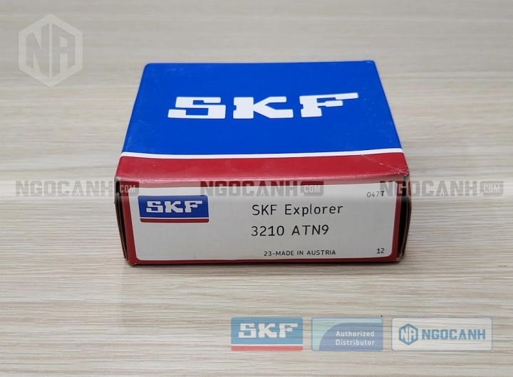 Vòng bi SKF 3210 ATN9 chính hãng phân phối bởi SKF Ngọc Anh - Đại lý ủy quyền SKF Vòng bi SKF 3210 ATN9 chính hãng phân phối bởi SKF Ngọc Anh - Đại lý ủy quyền SKF