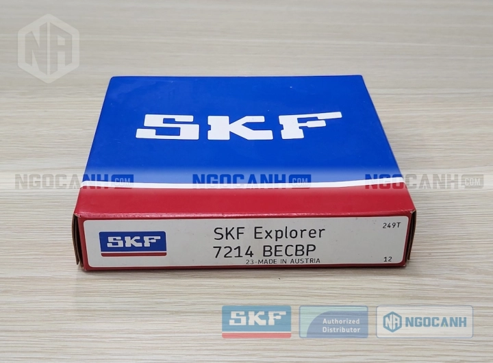 Vòng bi SKF 7214 BECBP chính hãng phân phối bởi SKF Ngọc Anh - Đại lý ủy quyền SKF