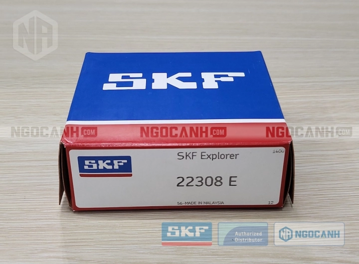 Vòng bi SKF 22308 E chính hãng phân phối bởi SKF Ngọc Anh - Đại lý ủy quyền SKF Vòng bi SKF 22308 E chính hãng phân phối bởi SKF Ngọc Anh - Đại lý ủy quyền SKF