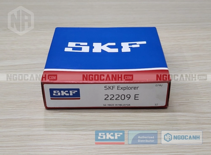Vòng bi SKF 22209 E chính hãng phân phối bởi SKF Ngọc Anh - Đại lý ủy quyền SKF Vòng bi SKF 22209 E chính hãng phân phối bởi SKF Ngọc Anh - Đại lý ủy quyền SKF