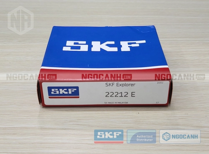 Vòng bi SKF 22212 E chính hãng phân phối bởi SKF Ngọc Anh - Đại lý ủy quyền SKF