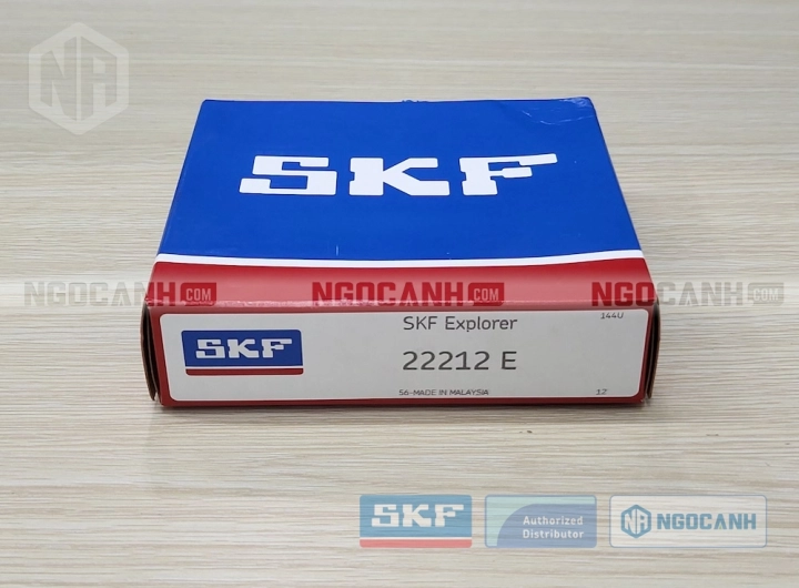 Vòng bi SKF 22212 E chính hãng phân phối bởi SKF Ngọc Anh - Đại lý ủy quyền SKF Vòng bi SKF 22212 E chính hãng phân phối bởi SKF Ngọc Anh - Đại lý ủy quyền SKF