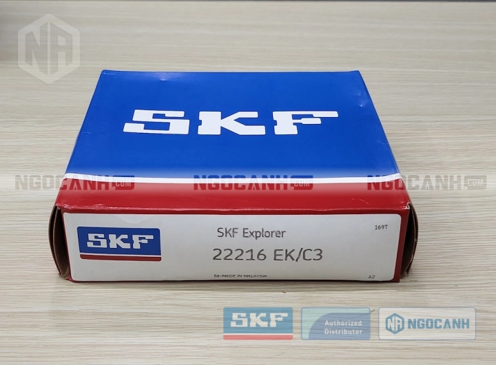 Vòng bi SKF 22216 EK/C3 chính hãng phân phối bởi SKF Ngọc Anh - Đại lý ủy quyền SKF Vòng bi SKF 22216 EK/C3 chính hãng phân phối bởi SKF Ngọc Anh - Đại lý ủy quyền SKF