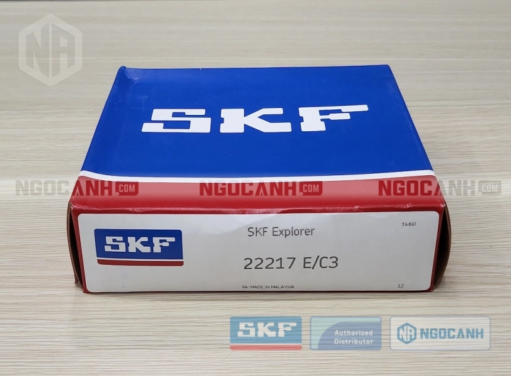 Vòng bi SKF 22217 E/C3 chính hãng phân phối bởi SKF Ngọc Anh - Đại lý ủy quyền SKF Vòng bi SKF 22217 E/C3 chính hãng phân phối bởi SKF Ngọc Anh - Đại lý ủy quyền SKF