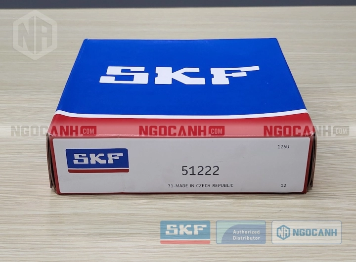 Vòng bi SKF 51222 chính hãng phân phối bởi SKF Ngọc Anh - Đại lý ủy quyền SKF