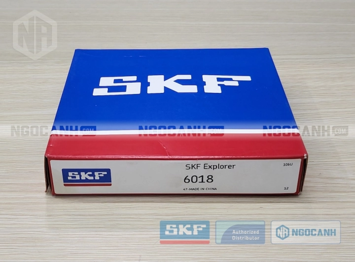 Vòng bi SKF 6018 chính hãng phân phối bởi SKF Ngọc Anh - Đại lý ủy quyền SKF