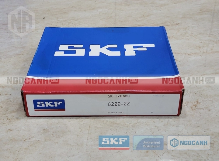 Vòng bi SKF 6222-2Z chính hãng phân phối bởi SKF Ngọc Anh - Đại lý ủy quyền SKF Vòng bi SKF 6222-2Z chính hãng phân phối bởi SKF Ngọc Anh - Đại lý ủy quyền SKF