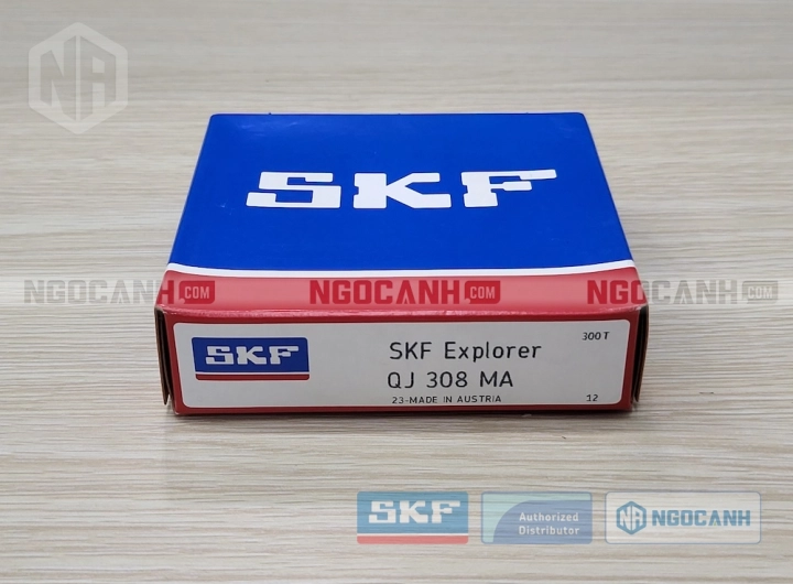 Vòng bi SKF QJ 308 MA chính hãng phân phối bởi SKF Ngọc Anh - Đại lý ủy quyền SKF Vòng bi SKF QJ 308 MA chính hãng phân phối bởi SKF Ngọc Anh - Đại lý ủy quyền SKF