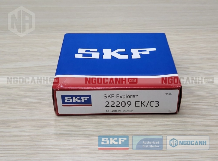 Vòng bi SKF 22209 EK/C3 chính hãng phân phối bởi SKF Ngọc Anh - Đại lý ủy quyền SKF Vòng bi SKF 22209 EK/C3 chính hãng phân phối bởi SKF Ngọc Anh - Đại lý ủy quyền SKF