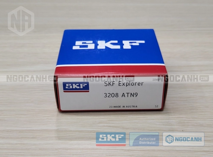 Vòng bi SKF 3208 ATN9 chính hãng phân phối bởi SKF Ngọc Anh - Đại lý ủy quyền SKF