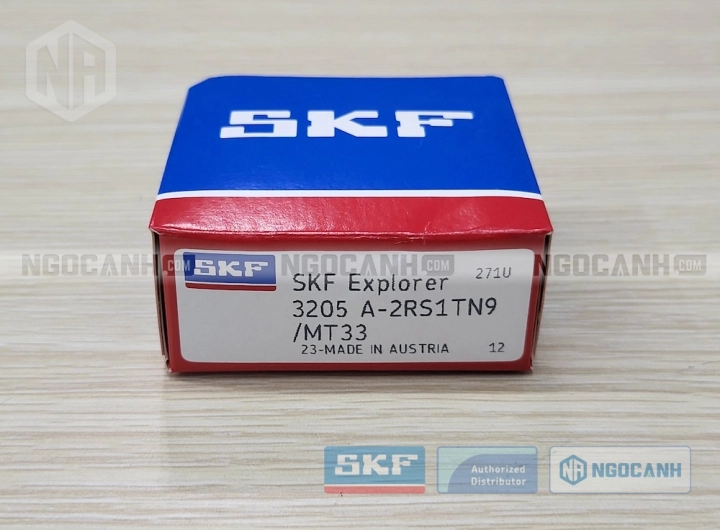 Vòng bi SKF 3205 A-2RS1/MT33 chính hãng phân phối bởi SKF Ngọc Anh - Đại lý ủy quyền SKF Vòng bi SKF 3205 A-2RS1/MT33 chính hãng phân phối bởi SKF Ngọc Anh - Đại lý ủy quyền SKF