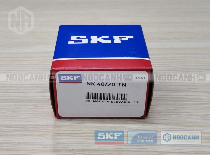 Vòng bi SKF NK 40/20 TN chính hãng phân phối bởi SKF Ngọc Anh - Đại lý ủy quyền SKF