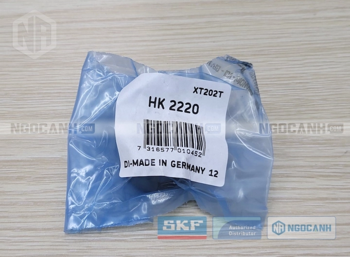 Vòng bi SKF HK 2220 chính hãng phân phối bởi SKF Ngọc Anh - Đại lý ủy quyền SKF