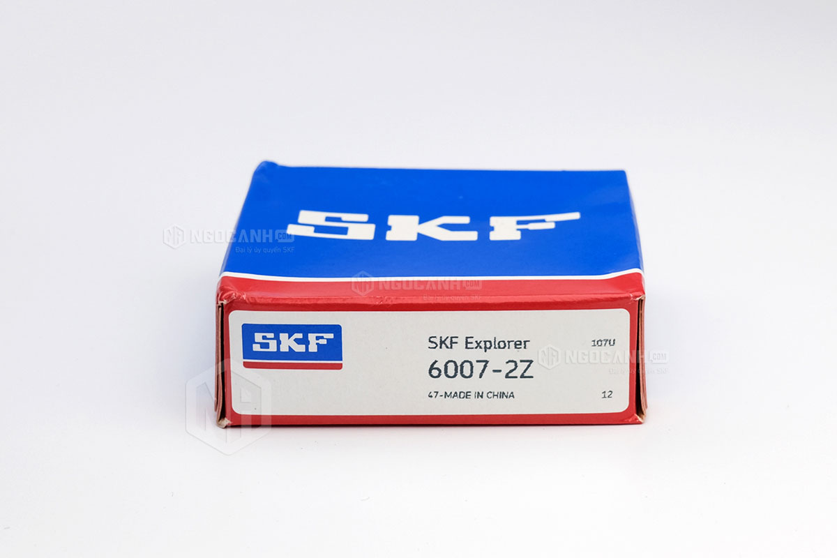 Vòng bi 6007-2Z thương hiệu SKF do NGOCANH.COM phân phối chính hãng tại thị trường Việt Nam